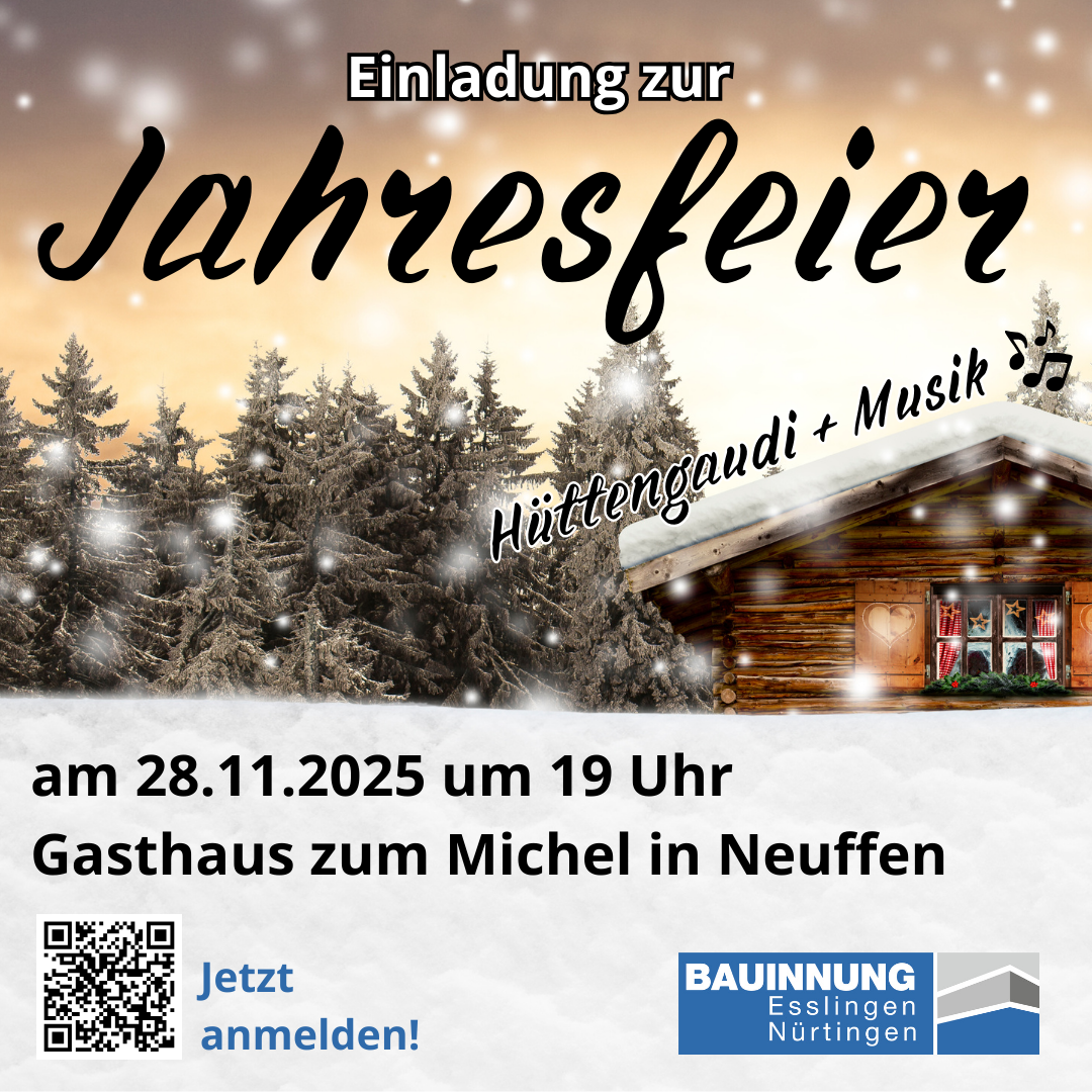 Einladung zur Jahresfeier 2025