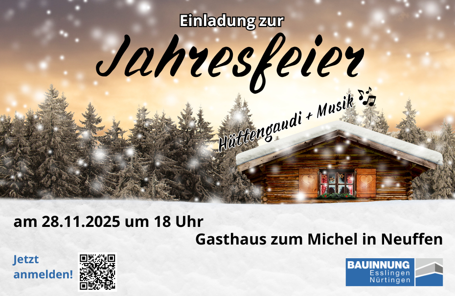 Einladung zur Jahresfeier 2025