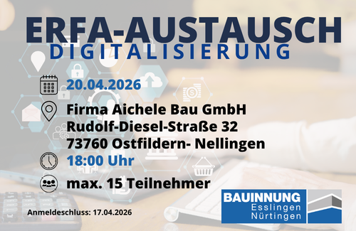 ERFA Austausch Digitalisierung